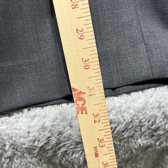 Lauren Ralph Lauren Pants Mens 38x34 Charcoal Gray Classic Fit UltraFlex - Picture 15 of 15